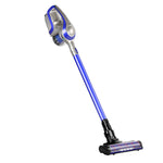 Devanti Cordless 150W Handstick Vacuum Cleaner - Grey and Blue