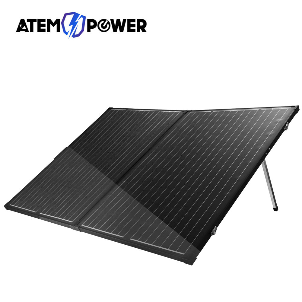 Folding Solar Panel Kit 18V 300W Mono Caravan Boat Camping charging ATEM POWER