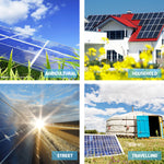 200W 12V Mono Solar Panel Kit Caravan Camping Power Battery Charging Home