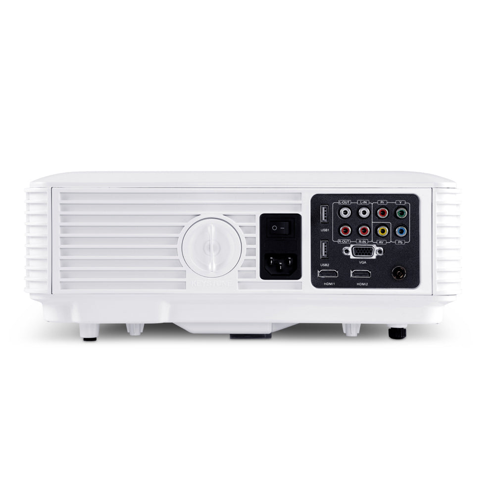 Devanti HD 1080P Video Projector 4000 Lumen LED Home Theatre Business Multimedia