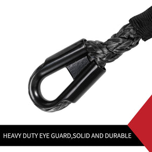 Winch Rope 10MM x 30M Synthetic Dyneema SK75 Tow Recovery Cable 4WD Car Boat
